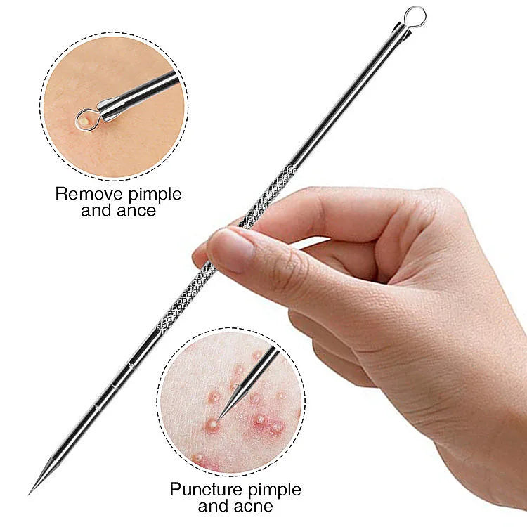 4pc stainless steel Acne Needle set