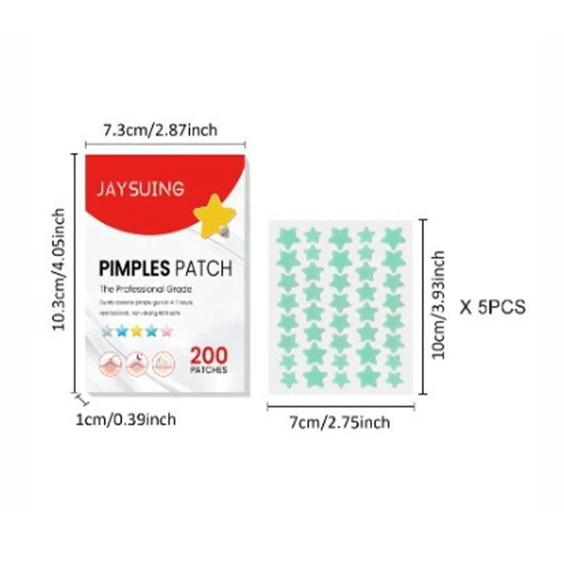 200Pcs waterproof Acne Pimple Patches