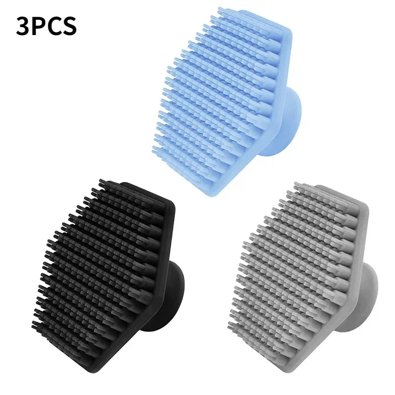 unisex Facial Cleaning Brush Scrubber Silicone